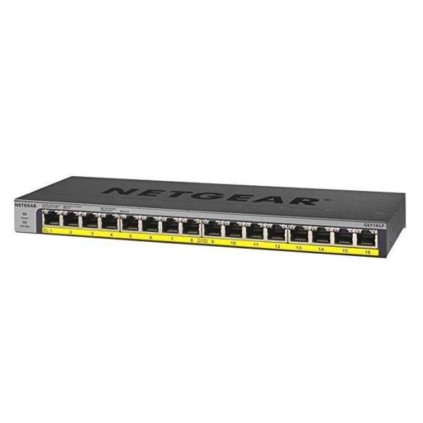 NETGEAR GS116PP - Switch - unmanaged - 16 …