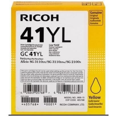 Ricoh GC 41YL - Low Yield - giallo …