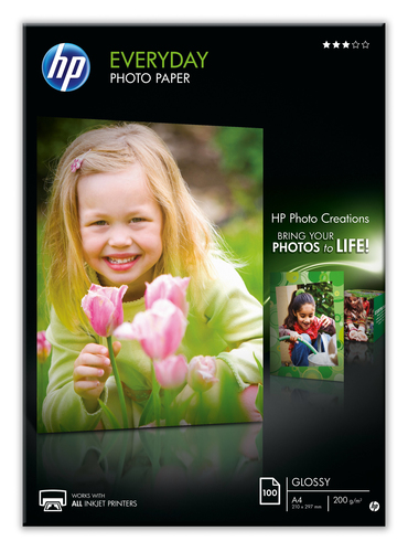 HP Everyday Photo Paper - Lucido - A4 …