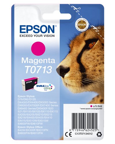 Epson T0713 - 5.5 ml - magenta - …