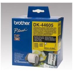 Brother DK44605 - Adesivo rimovibile - giallo - …