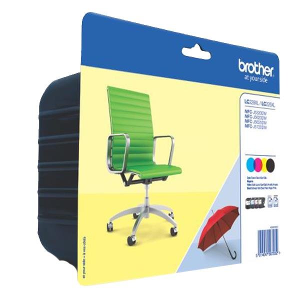Brother LC229XLVALBP - Confezione da 4 - nero, …