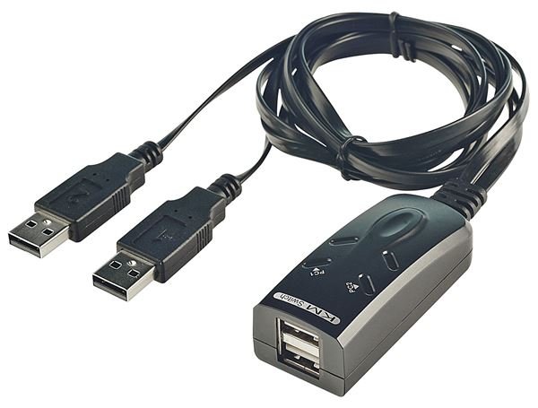 Lindy 2 Port USB KM Switch - Commutatore …