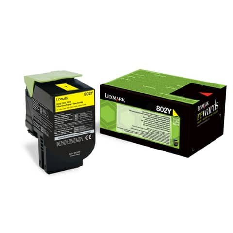 Lexmark 802Y - Giallo - originale - cartuccia …