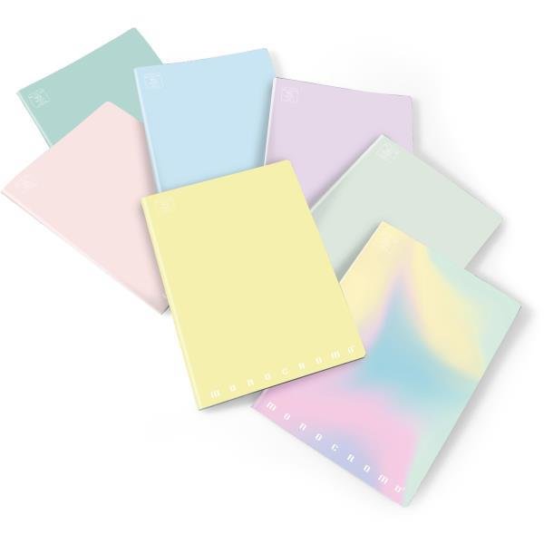 Pigna Monocromo Pastel - Quaderno - graffettato - …