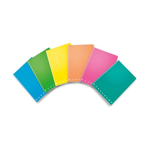 Pigna Monocromo Fluo - Quaderno - graffettato - …