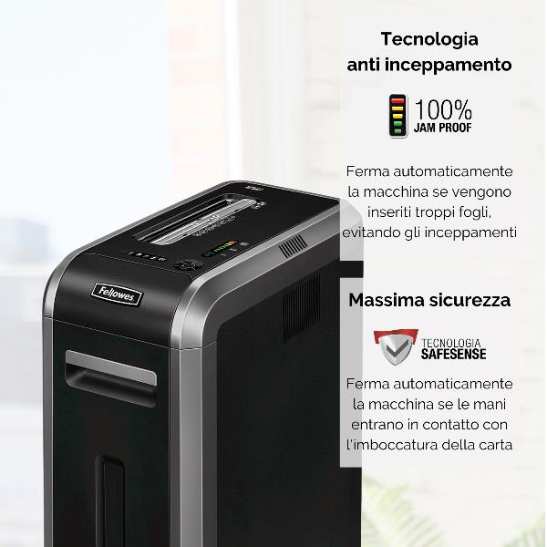 Fellowes Powershred 125i - Distruggidocumenti - taglio a …