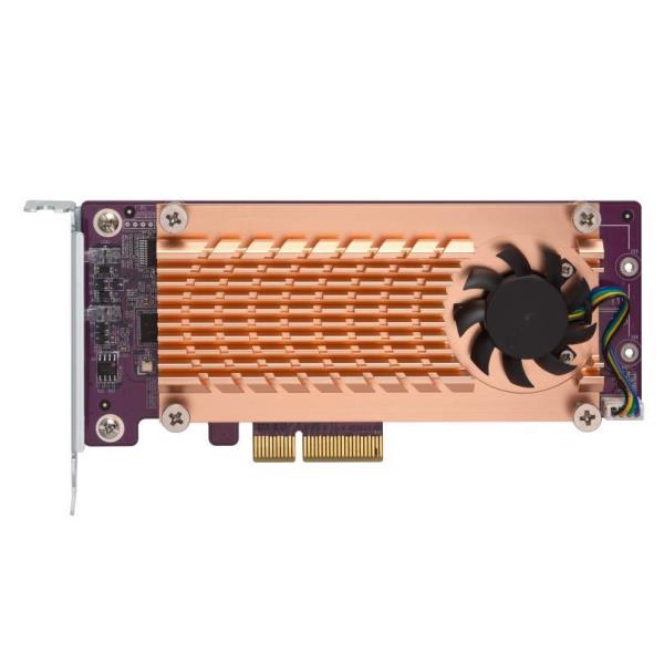 QNAP QM2-2P-244A - Storage controller - PCIe - …