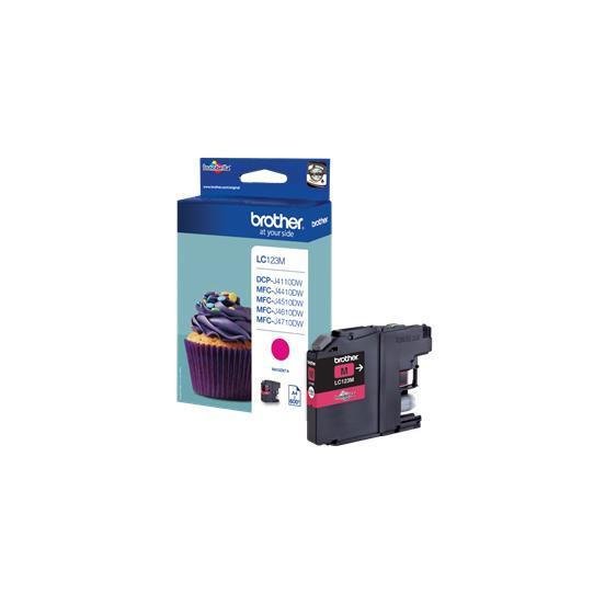 Brother LC123M - Alta resa - magenta - …
