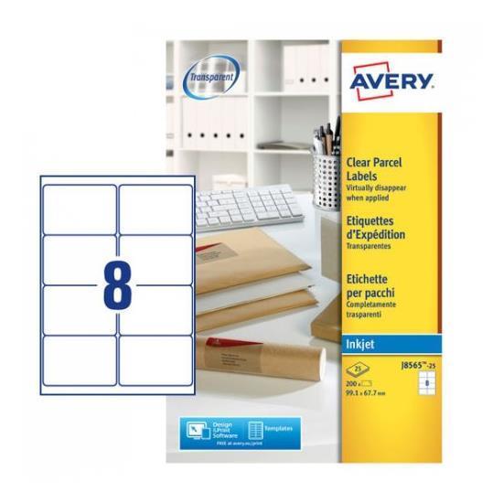 Avery Address Labels - Trasparente, opaco - 99.1 …