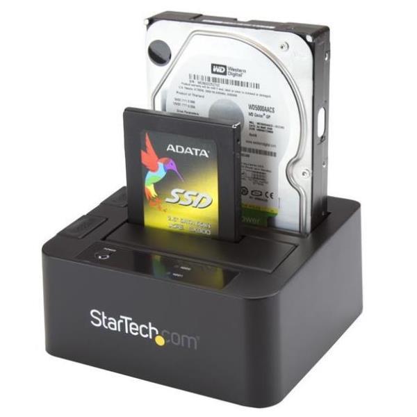 StarTech.com Dual-Bay USB 3.0 eSATA to SATA Hard …