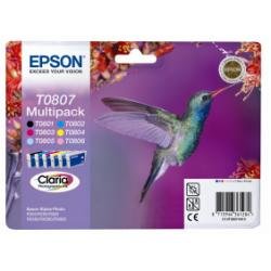 Epson T0807 Multipack - Nero, giallo, ciano, magenta, …