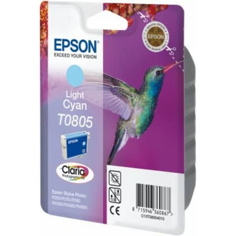 Epson T0805 - 7.4 ml - cyan chiaro …