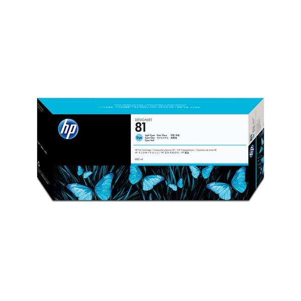 HP 81 - 680 ml - cyan chiaro …