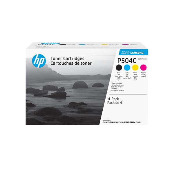 SAMSUNG CLT-P504C MULTIPACK TONER NERO + CIANO + …