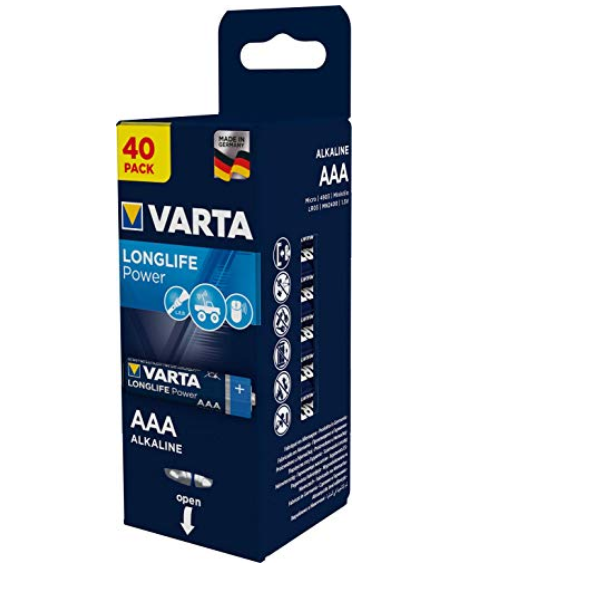 Varta Longlife Power 4903 - Batteria 40 x …