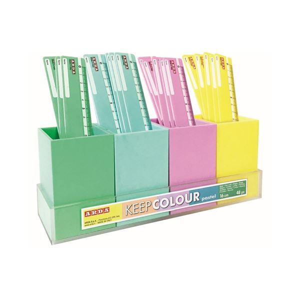 ARDA KEEP COLOUR - Righello - colori pastello, …