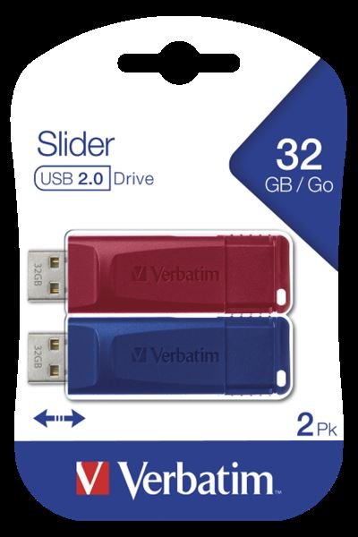 Verbatim Slider - Chiavetta USB - 32 GB …