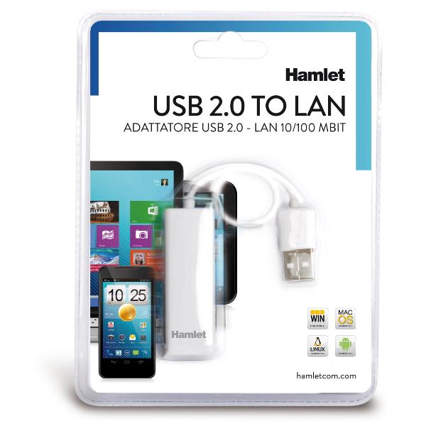 Hamlet HNU2F100 - Adattatore di rete - USB …