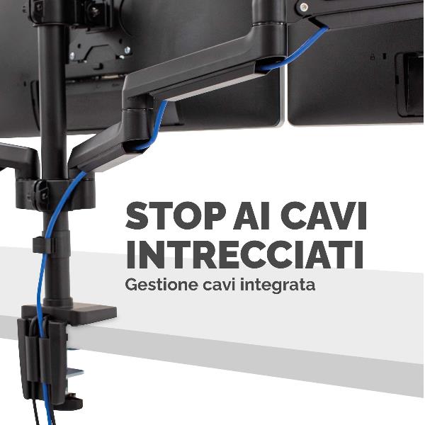 Fellowes Platinum Series Triple Arm - Kit montaggio …