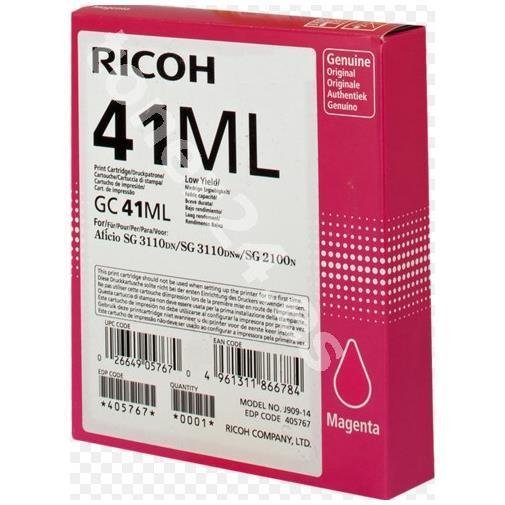 Ricoh GC 41ML - Low Yield - magenta …