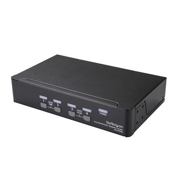 StarTech.com Switch KVM DisplayPort a 4 porte - …
