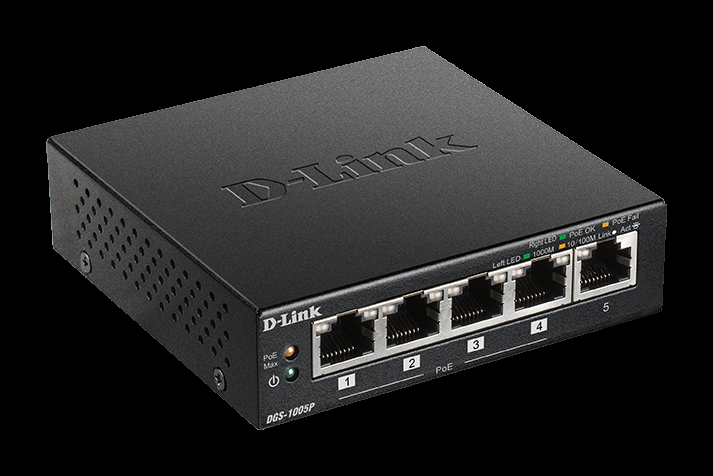 D-Link DGS 1005P - Switch - 5 x …