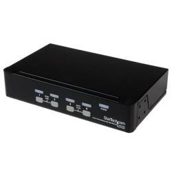 StarTech.com Switch KVM USB 4 porte, montabile a …