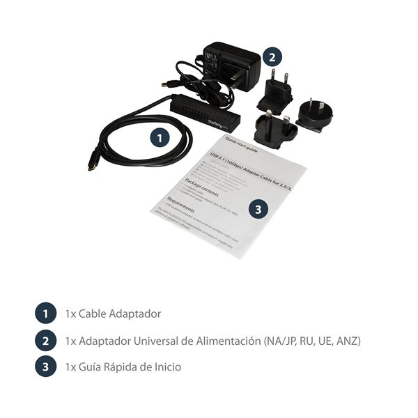 StarTech.com Cavo Adattatore USB 3.1 (10Gbps) per unita' …