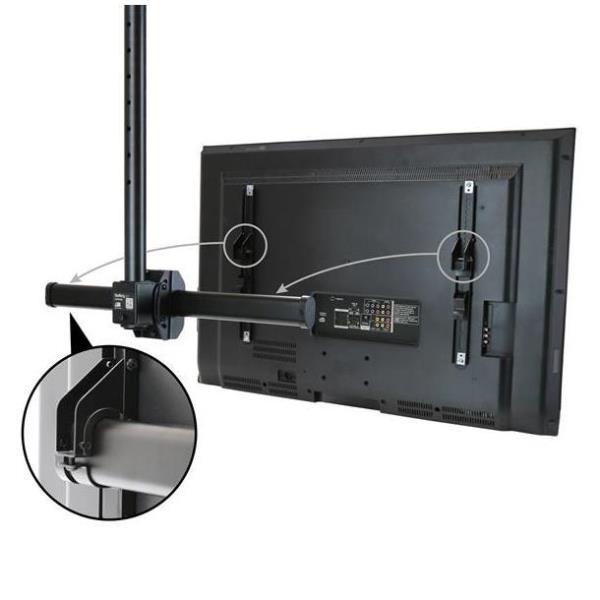 StarTech.com Supporto da Soffitto per TV a schermo …