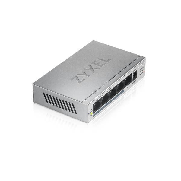 Zyxel GS1005HP - Switch - unmanaged - 4 …