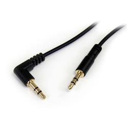StarTech.com Cavo Audio Stereo 3,5mm slim angolato a …