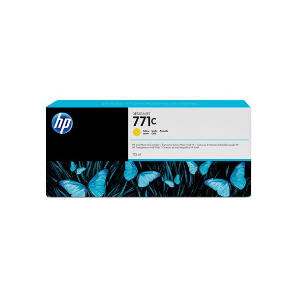 HP 771C CARTUCCIA INCHIOSTRO GIALLO DESIGNJET 775ml B6Y10A