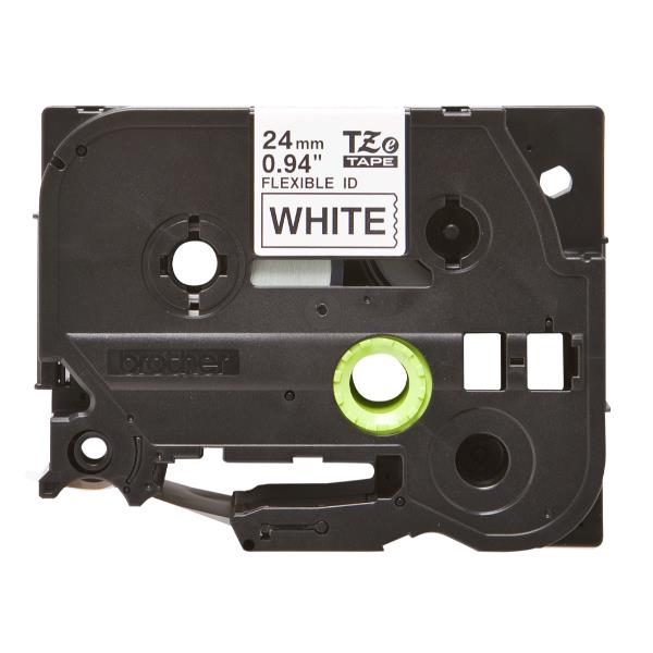 Brother TZe-FX251 - Adesivo - nero su bianco - Rotolo (2,4 cm x 8 m) 1 cassetta(e) nastro per etichette flessibili - per Brother PT-D600; P-Touch PT-3600, D600, D800, E550, P750, P900, P950; P-Touch EDGE PT-P750