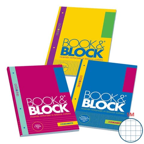 Blasetti book & block - Blocco di ricambio …