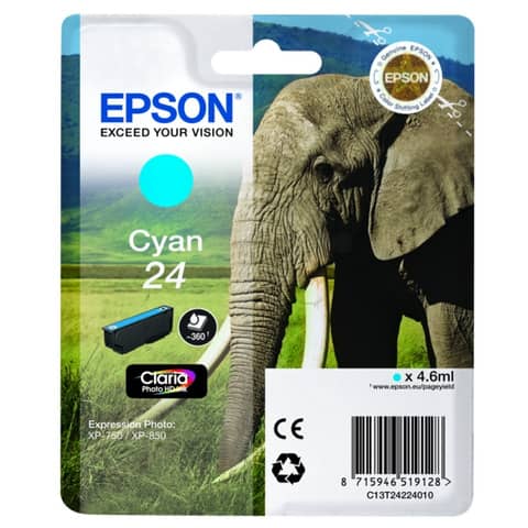 Epson 24 - 4.6 ml - ciano - …