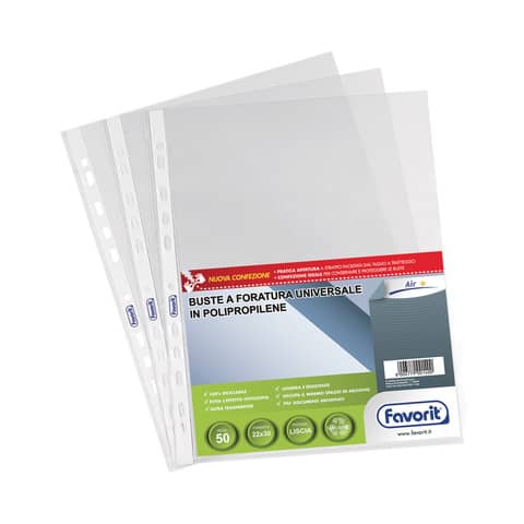 Favorit AIR Standard - Busta trasparente - per …