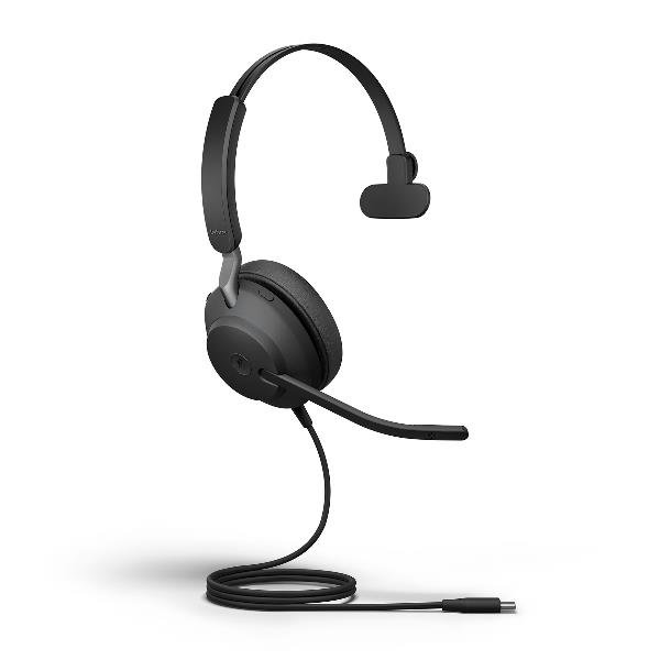JABRA EVOLVE2 40 CUFFIA MONOAURALE CON MICROFONO MS …