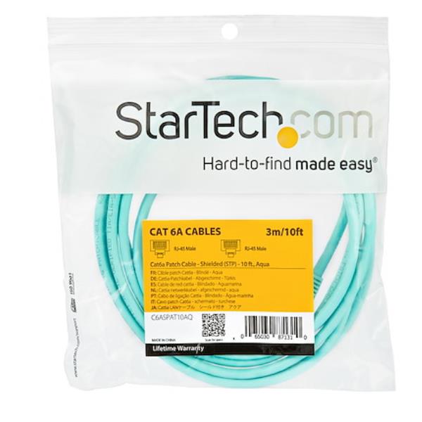 StarTech.com Cavo di rete Ethernet RJ45 CAT6a da …