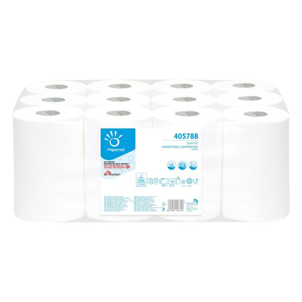 PAPERNET ASCIUGAMANI IN PURA CELLULOSA 2 VELI ROTOLO …