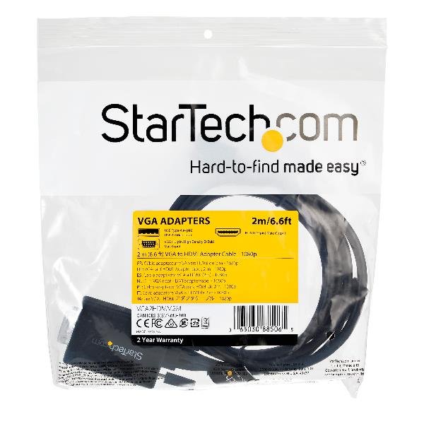 StarTech.com Cavo adattatore da VGA a HDMI da …