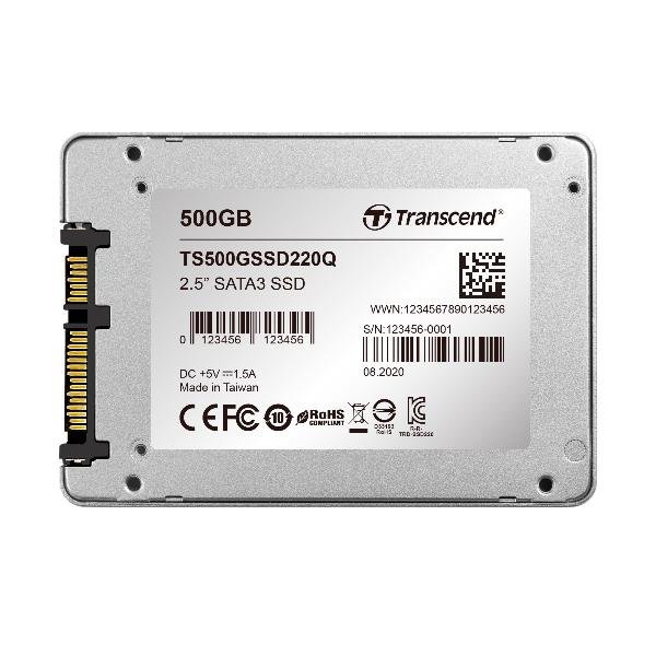 Transcend SSD220Q - SSD - 500 GB - …