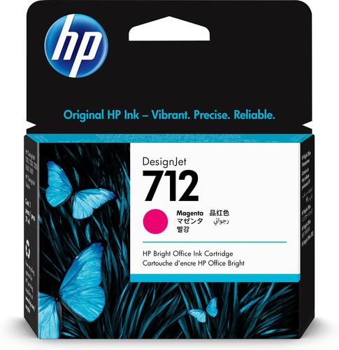 HP 712 CARTUCCIA MAGENTA INK 29 ML