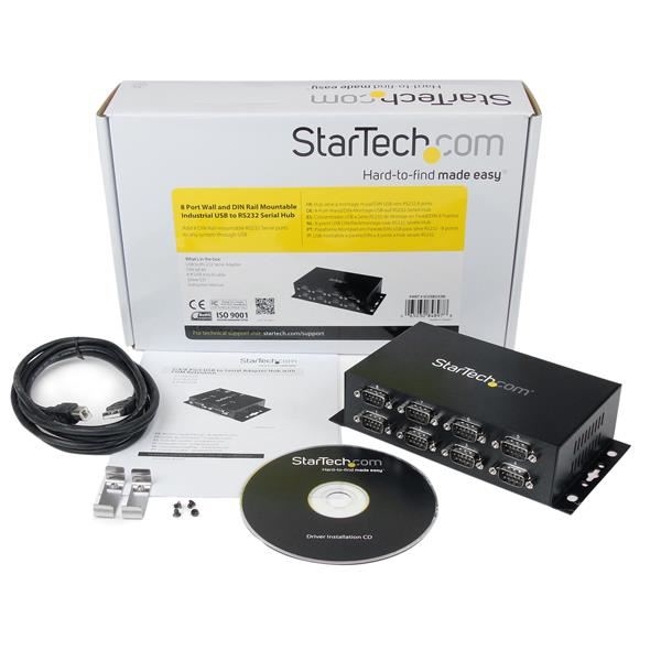 StarTech.com Hub adattatore USB a DB9 RS232 seriale …