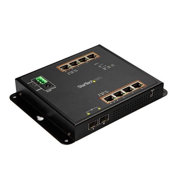 StarTech.com Switch Ethernet Gigabit a 8 porte PoE+ …
