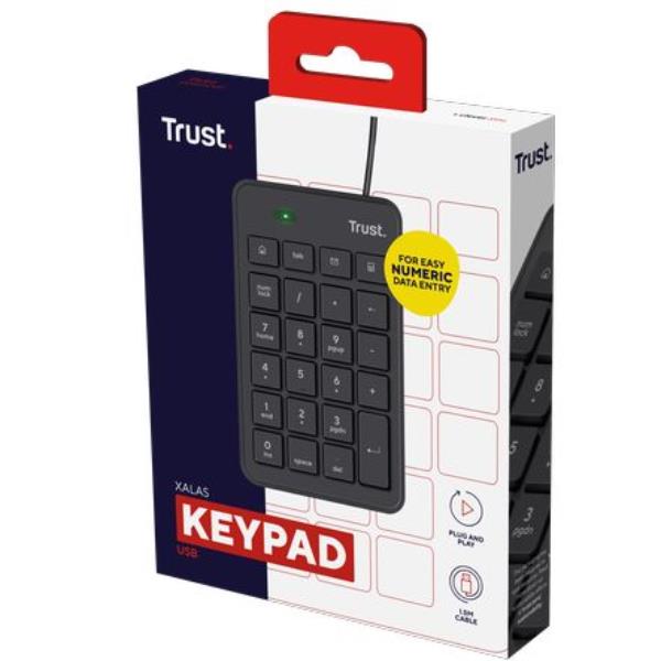 Trust XALAS - Tastierino numerico - USB