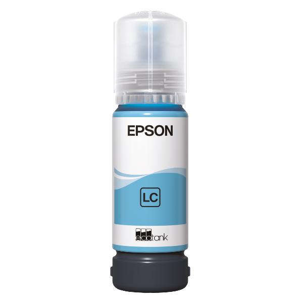 Epson - Cartuccia EcoTank 107 - Ciano Chiaro …
