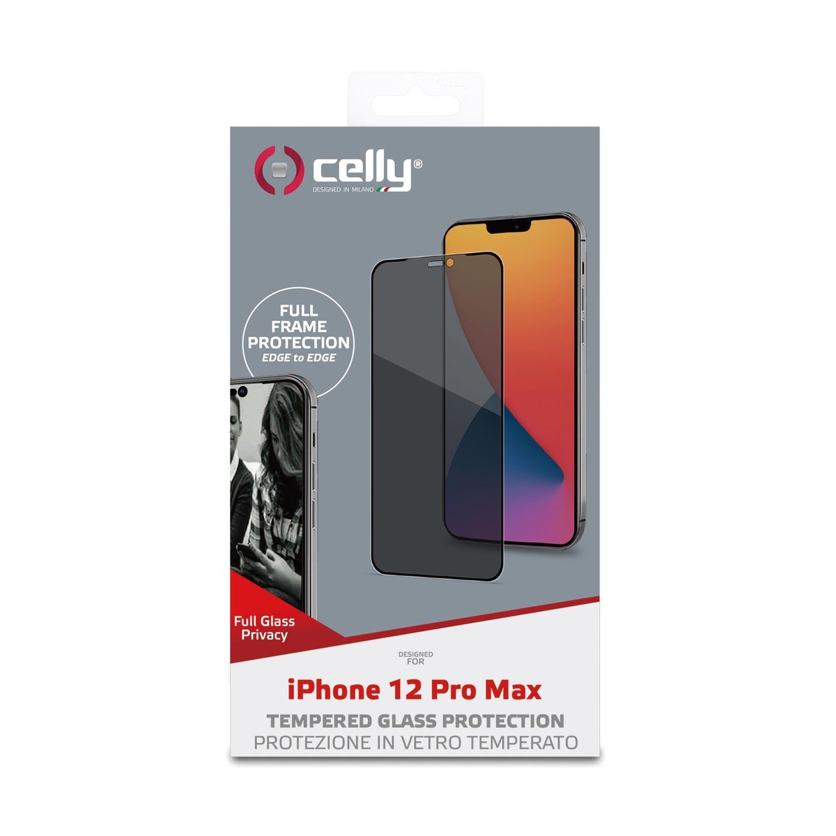 Celly Privacy Full Glass - Protezione per schermo …