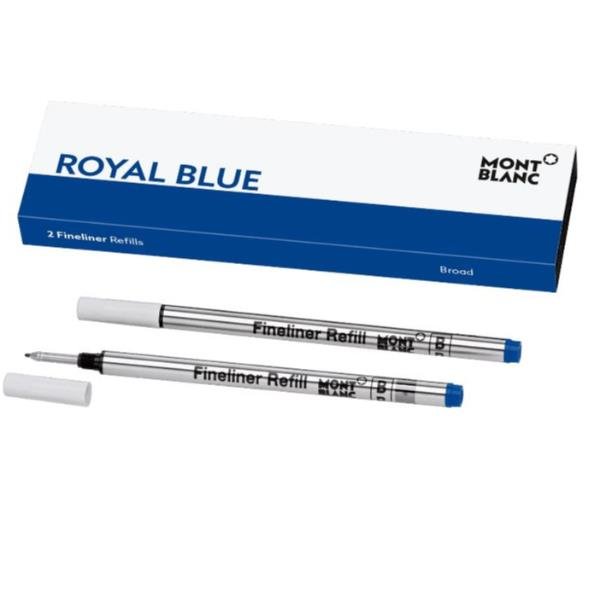 Montblanc - Refill - blu reale - larga …