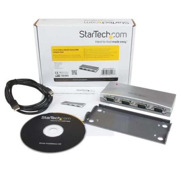 StarTech.com Hub Adattatore USB a seriale DB9 RS232 …